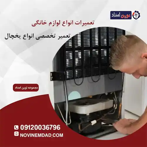 تعمیر یخچال اسنوا در نصیرشهر